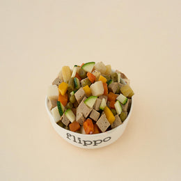 Comida cocinada de perrro natural Flippo 